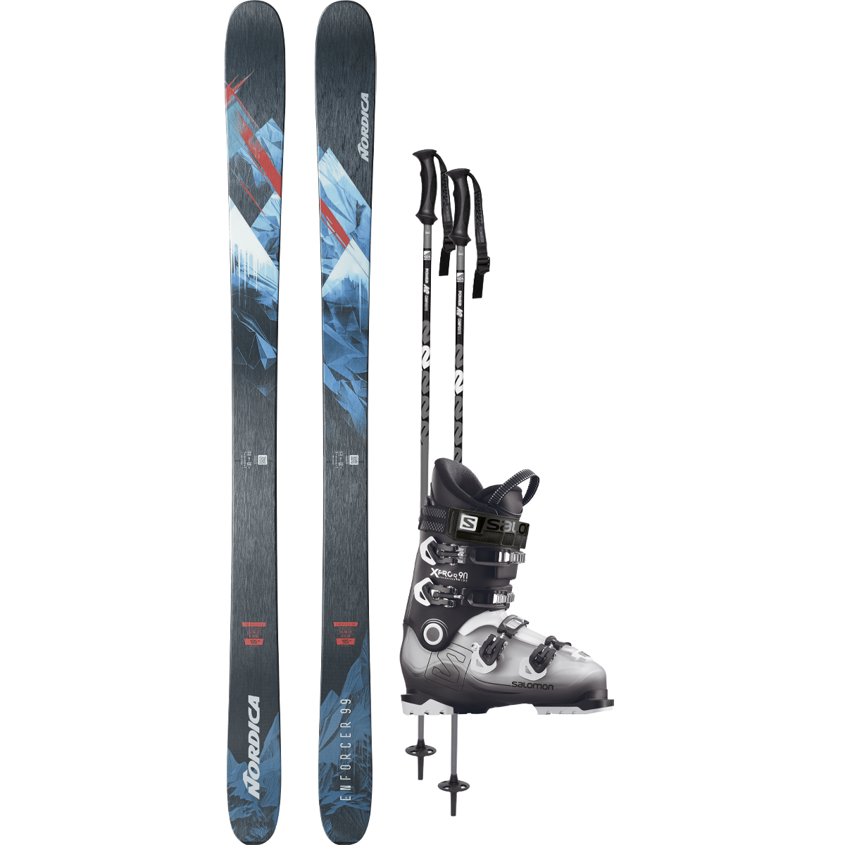 Nordica Enforcer 99 Demo Ski Package alternate view