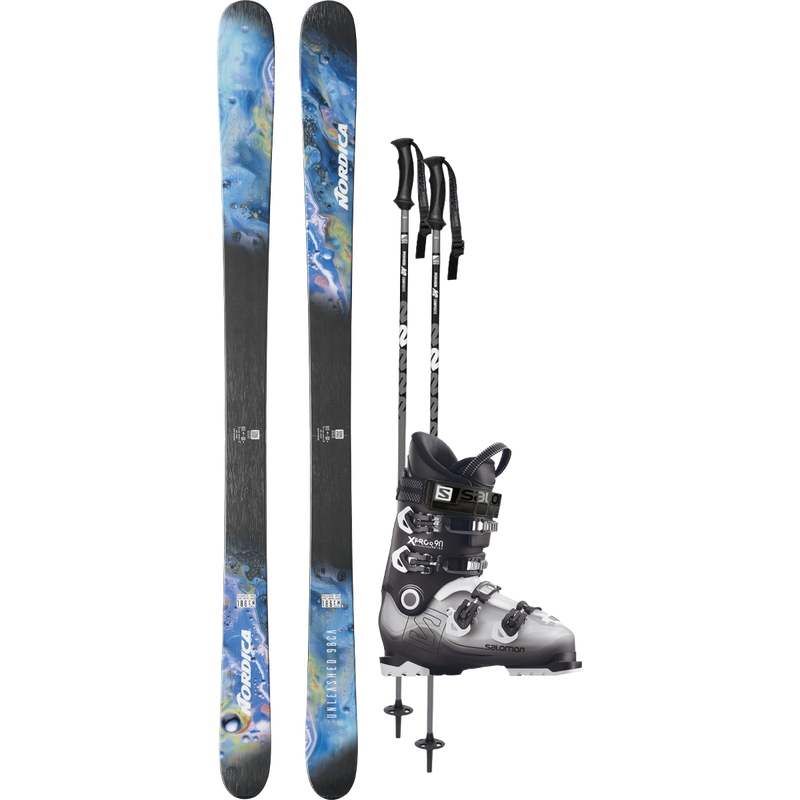 Nordica Unleashed 98 CA Demo Ski Package, Featured Image