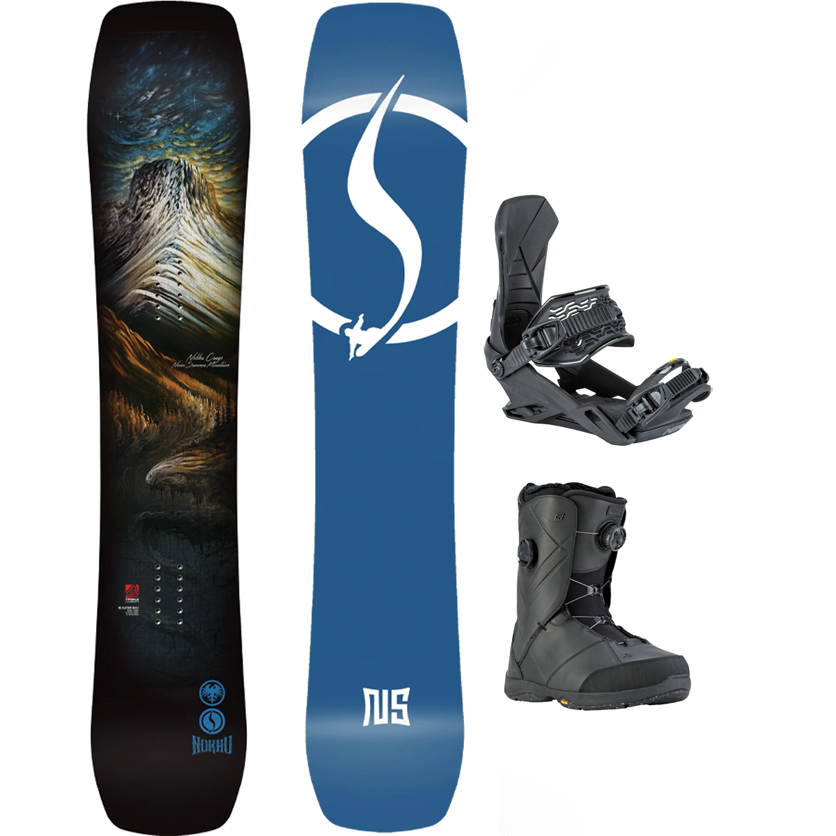 Never Summer Nokhu Demo Snowboard Package alternate view