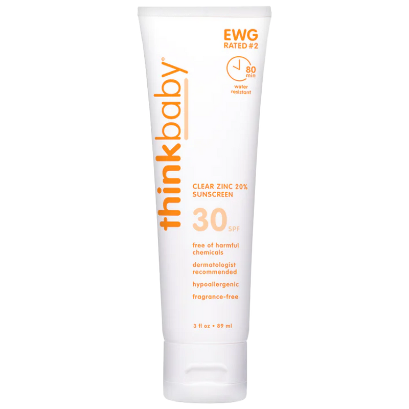Thinkbaby SPF 30 Clear Zinc Sunscreen, Featured Image