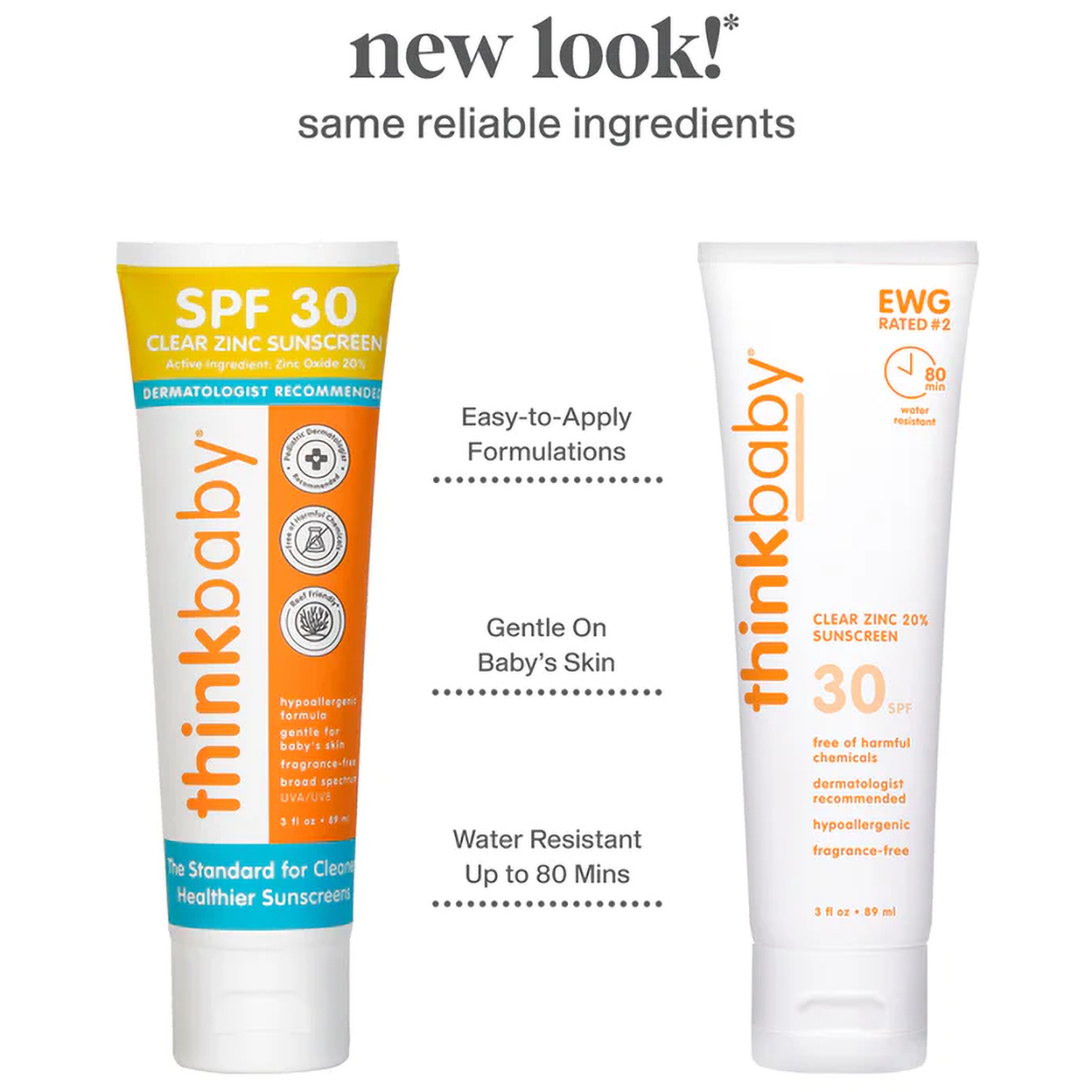 Thinkbaby SPF 30 Clear Zinc Sunscreen alternate view