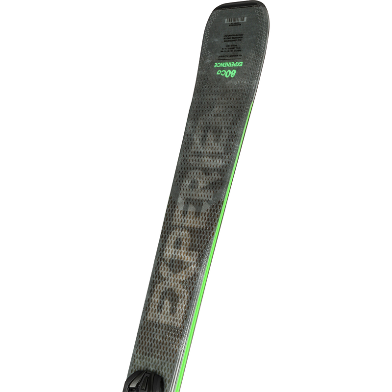 Experience 80 Carbon Ski with Xpress 11 Bindings, Rossignol Experience 80 Carbon Ski with XP11 Bindings tail