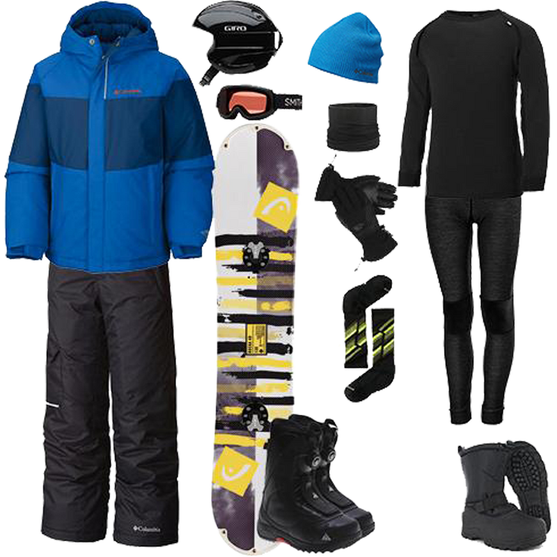 Columbia The Works Package w/ Pants - Boy's Snowboard, Featured Image