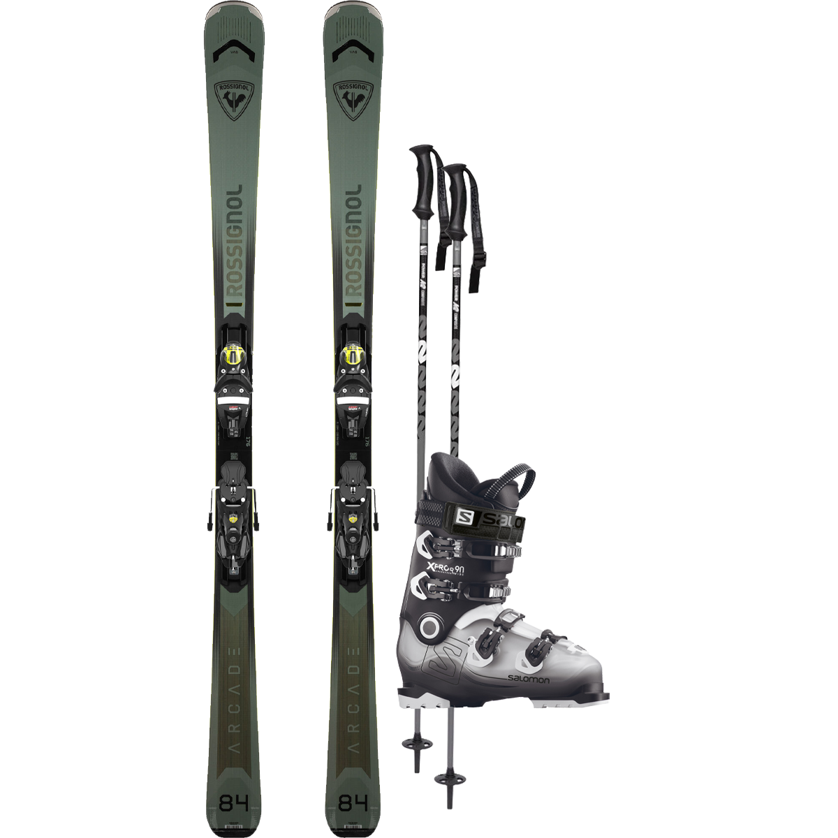 Rossignol Arcade 84 Demo Ski Package – Sports Basement Rossignol Arcade 84 Demo Ski Package – Sports Basement