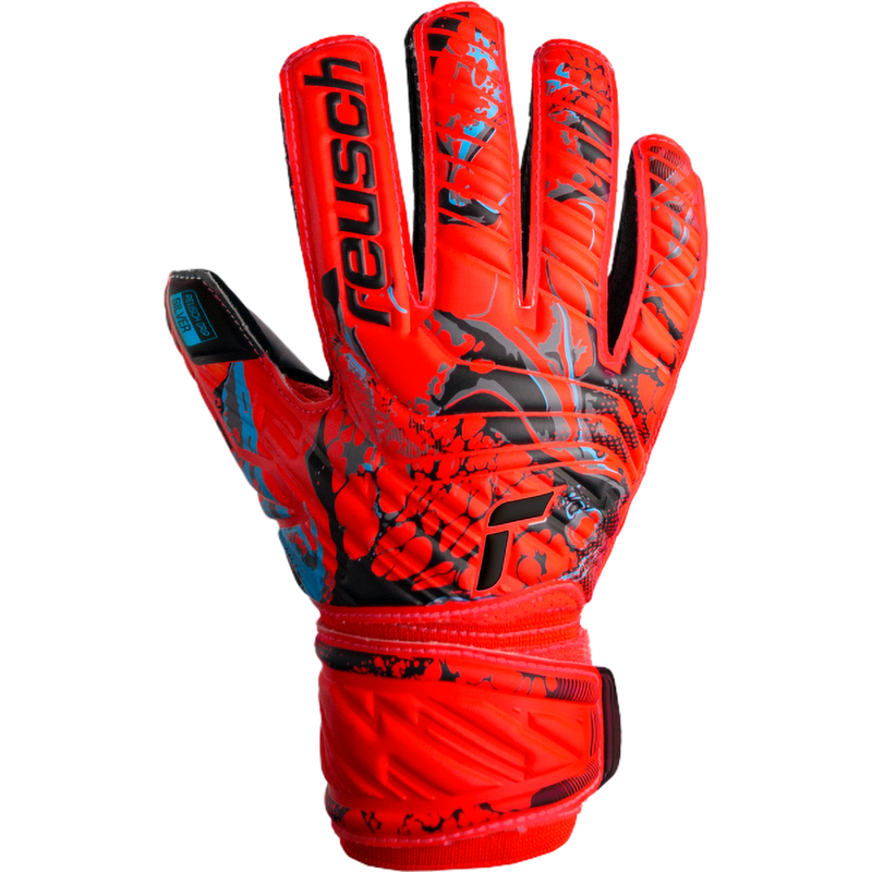 Youth Attrakt Silver 23 Glove, Reusch Youth Attrakt Silver 23 Glove 3333-Red/Black back