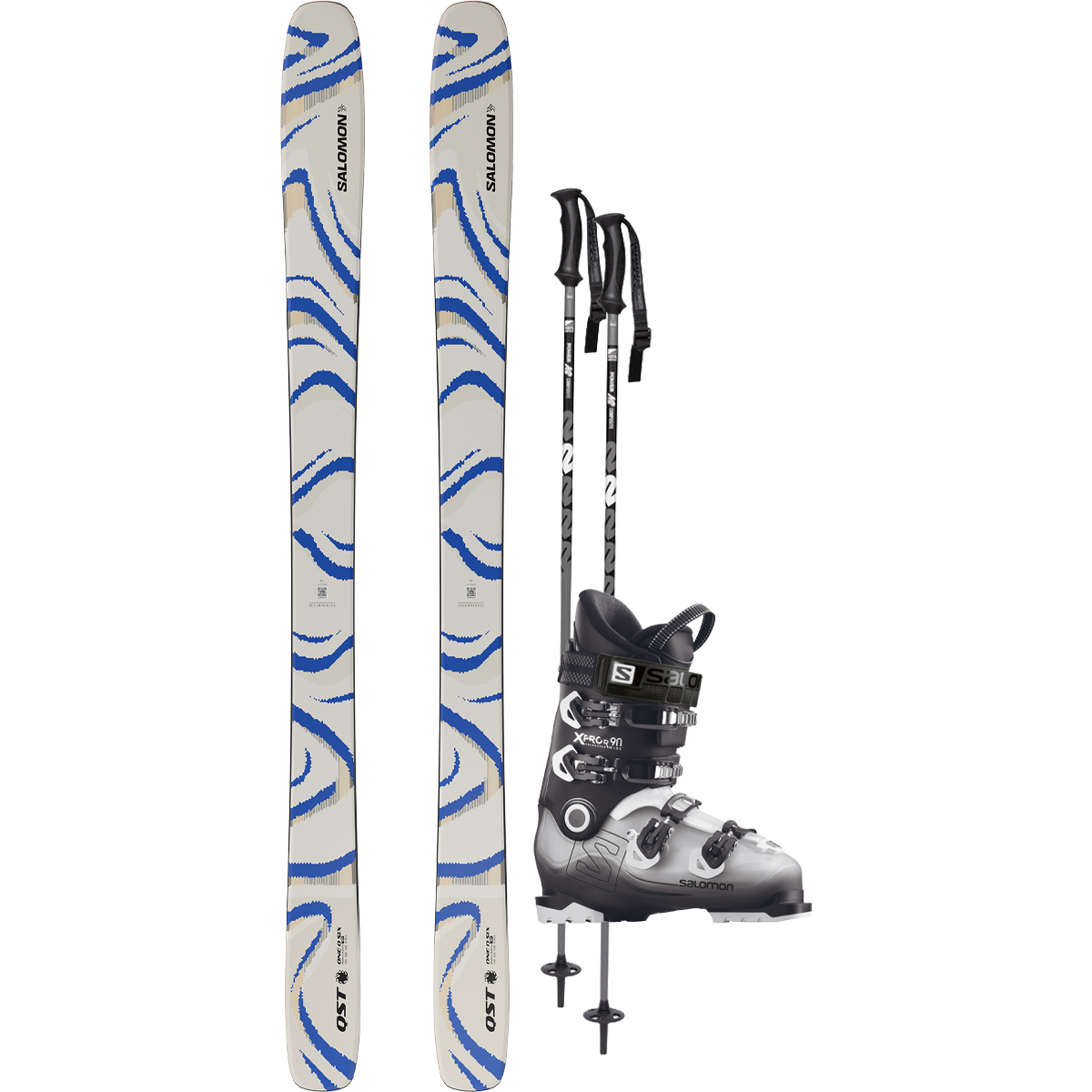 Salomon QST 106 Demo Ski Package alternate view