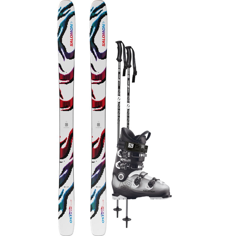 Salomon S/Lab QST Blank Demo Ski Package, Featured Image