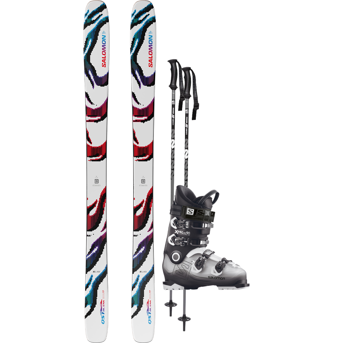 Salomon S/Lab QST Blank Demo Ski Package alternate view