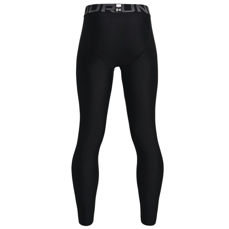 Youth HeatGear Armour Leggings, Uner Armour Y HeatGear Armour Leggings 001-Black back