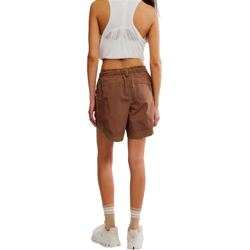 Women's In The Wild Long Short, FP Movement Women's In The Wild Long Short in 5806-Black Walnut back