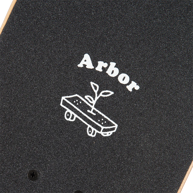 Youth Seed 7.25 Woodcut SC, Arbor Skateboards Youth Seed 7.25 Woodcut SC logo