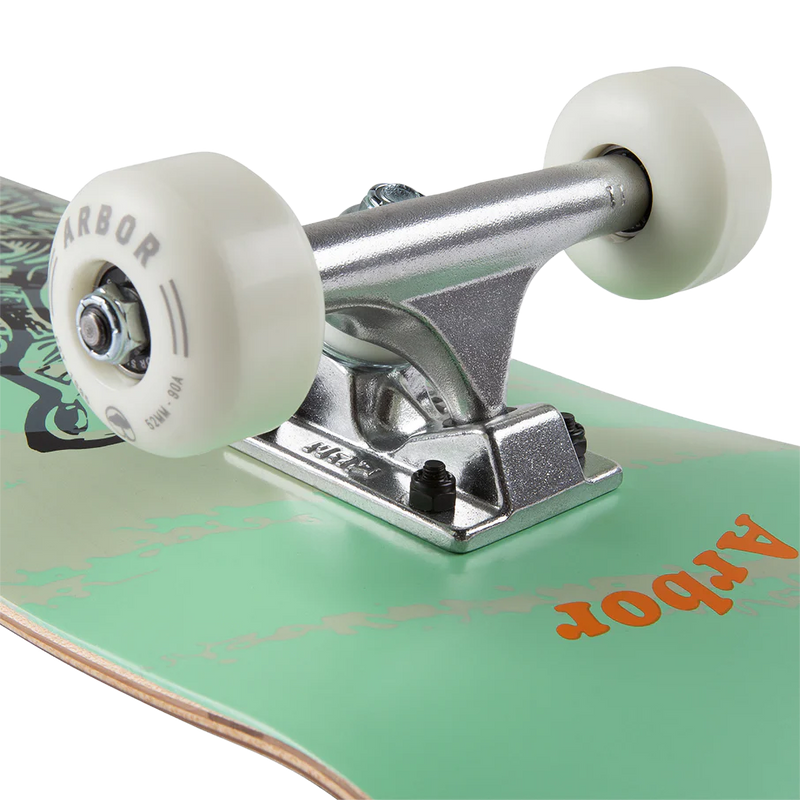 Youth Seed 7.25 Woodcut SC, Arbor Skateboards Youth Seed 7.25 Woodcut SC trucks and wheels