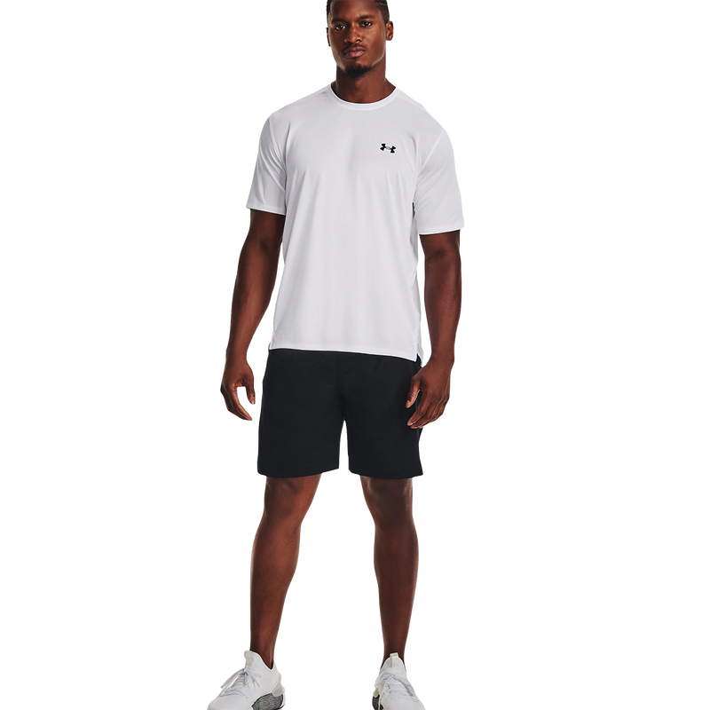 Men's UA Tech Vent Short, Under Armour Men's UA Tech Vent Short 001-Black front