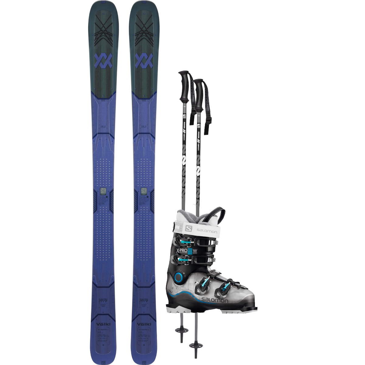 Volkl Women's M7 Mantra Demo Ski Package alternate view