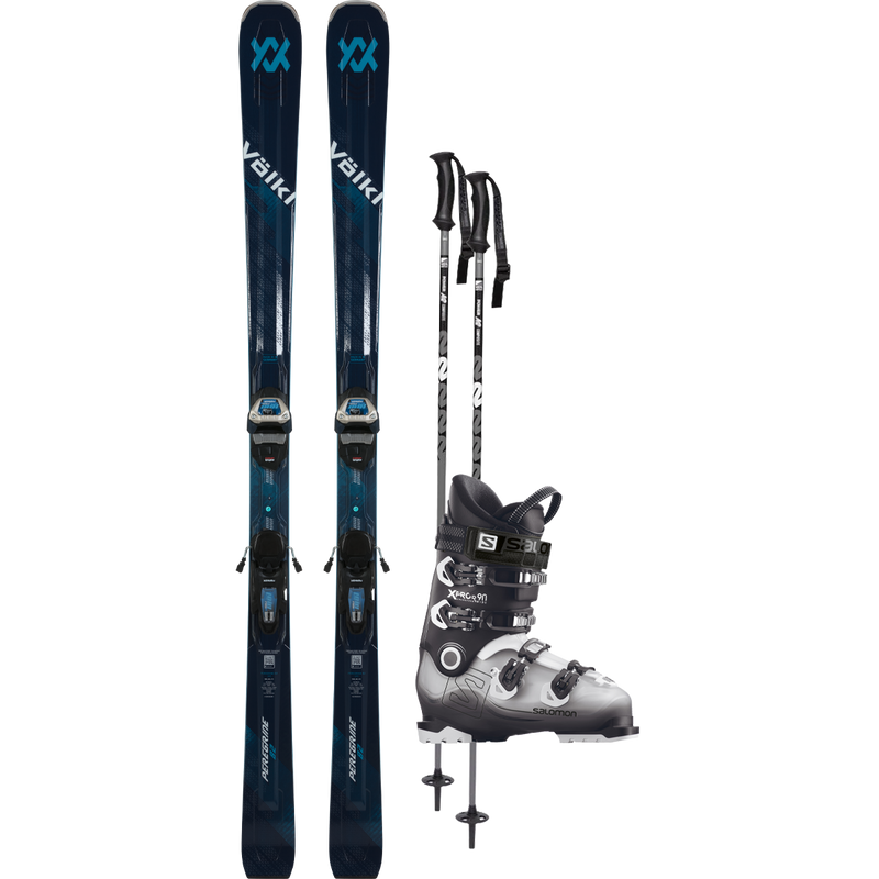 Volkl Peregrine 82 Lowride Demo Ski Package, Featured Image