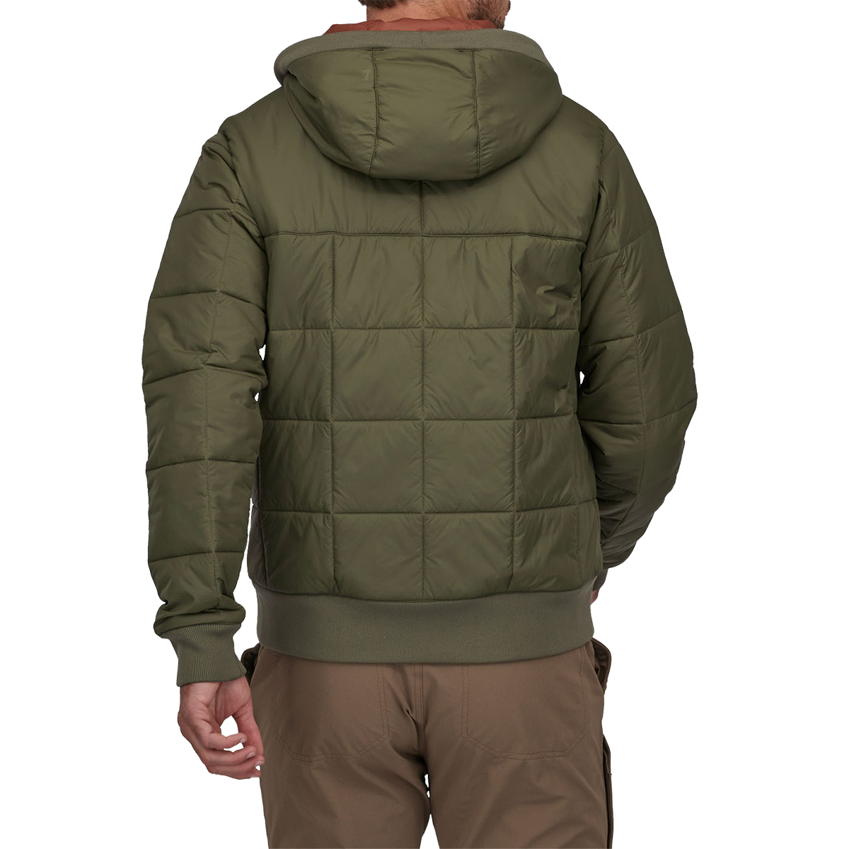 Men's Box Quilted Hoody alternate view