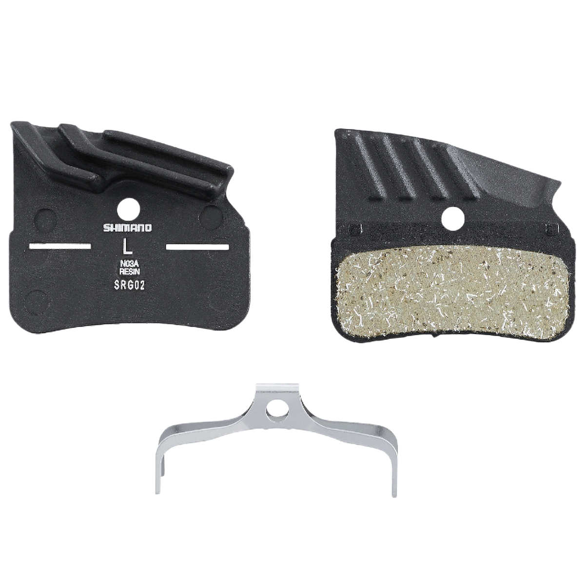 N03A-RF Disc Brake Resin Pad & Spring alternate view