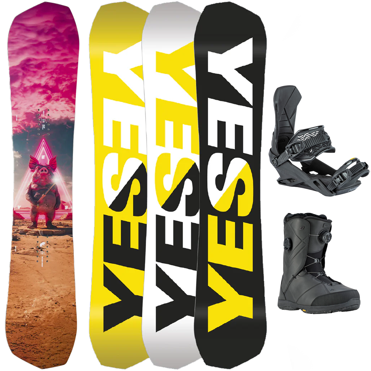 snowboard yes the greats Uninc 2025 its perfect for all Yes Greats Uninc 19/20 Snowboard