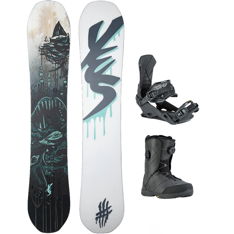 Yes Pick Your Line Demo Snowboard Package, Featured Image