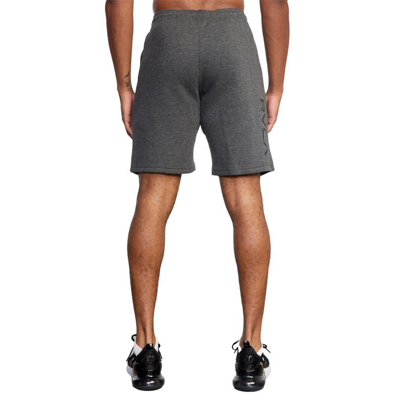 Men's Sport Short IV, RVCA Men's Sport Short IV SYT-Smoke Grey Hthr back