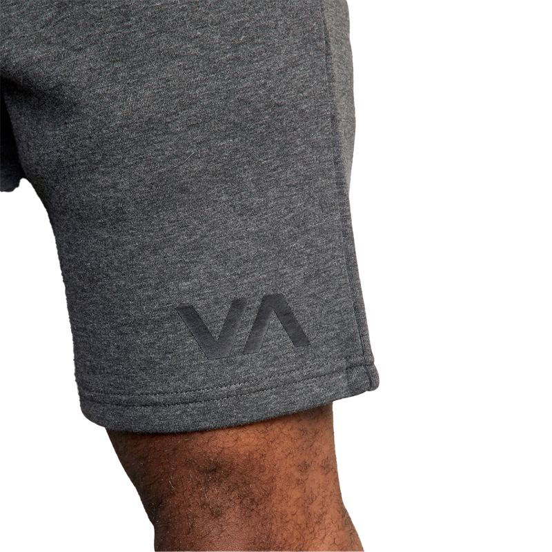 Men's Sport Short IV, RVCA Men's Sport Short IV SYT-Smoke Grey Hthr logo
