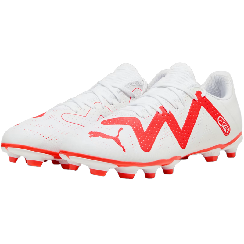 Future Play FG/AG, Puma Future Play FG/AG F23 01-White/Fire Orchid pair