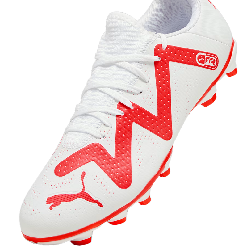 Future Play FG/AG, Puma Future Play FG/AG F23 01-White/Fire Orchid top left