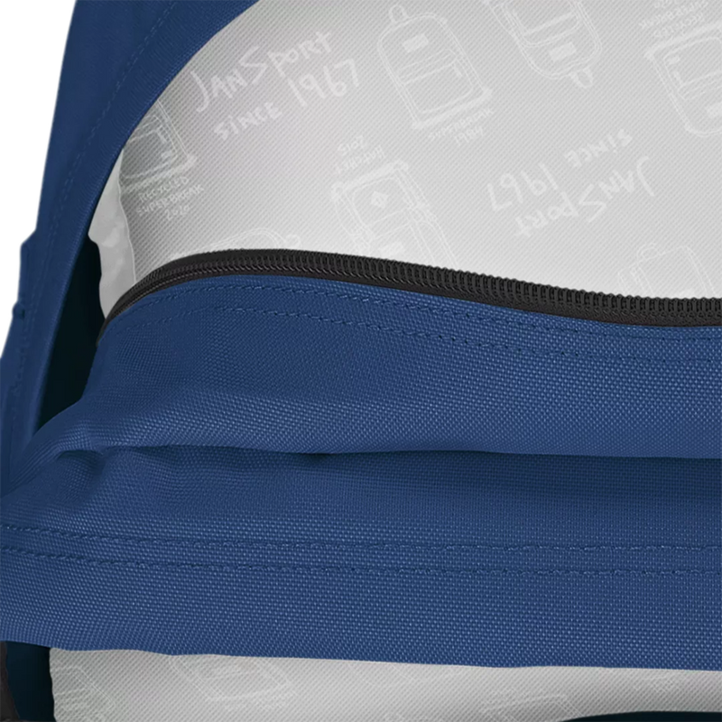 Main Campus, Jansport Main Campus 003-Navy inner pocket print