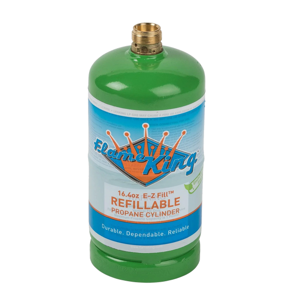 Flame King Refillable Propane Canister 16.4 oz