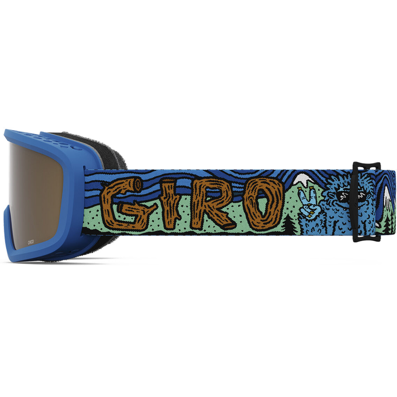 Youth Chico 2.0, Giro Youth Chico 2.0 Blue Shreddy Yeti / Amber Rose strap