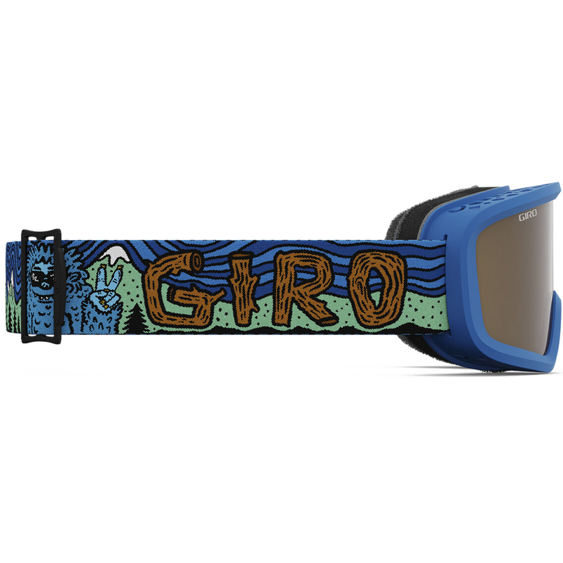 Youth Chico 2.0, Giro Youth Chico 2.0 Blue Shreddy Yeti / Amber Rose strap alt side