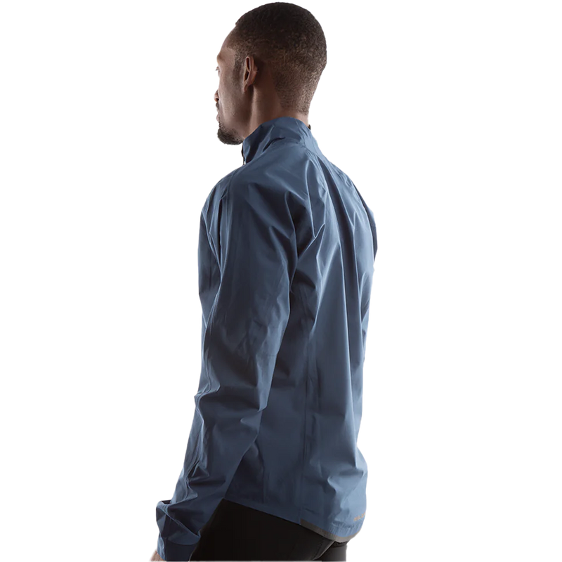 Men's Torrent WxB Jacket, Pearl Izumi Men's Torrent WxB Jacket Dark Denim on model back left