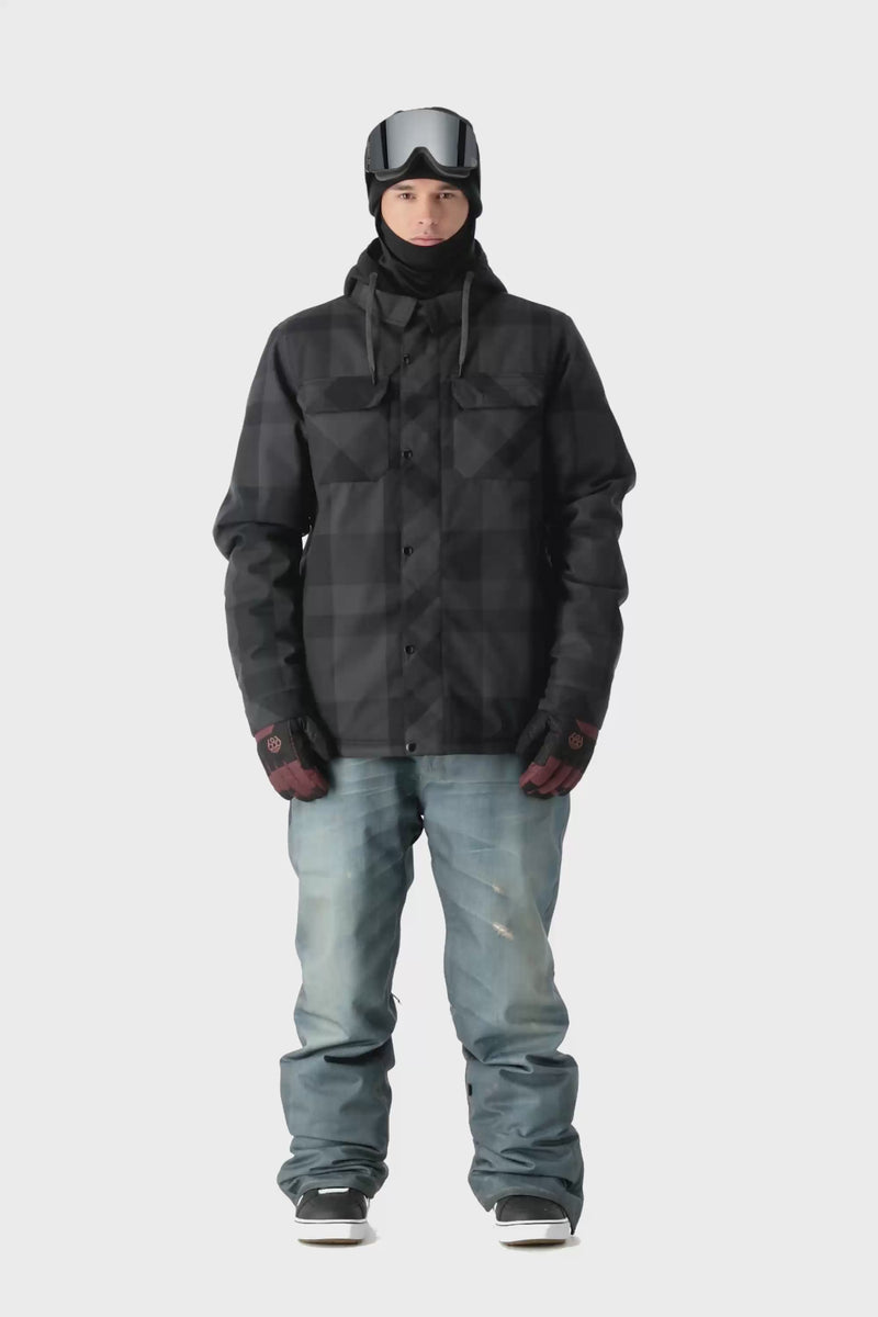 Men's Woodland Jacket, Men's Woodland Jacket in TNBP-Tonal Black Plaid video