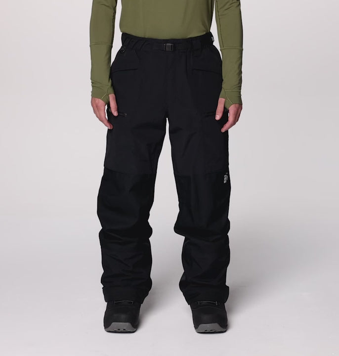 Men's First Tracks Pant, Mountain Hardwear Men's First Tracks Pant in 010-Black movie