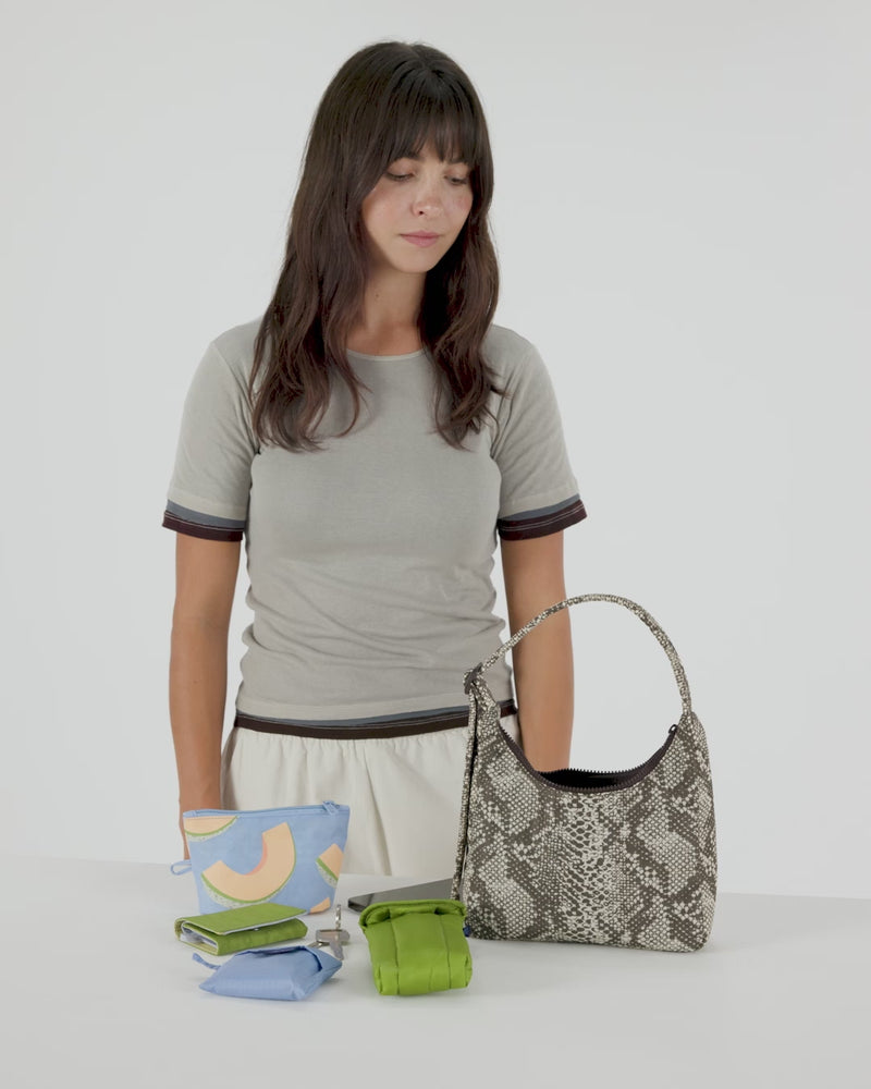 Mini Nylon Shoulder Bag, Mini Nylon Shoulder Bag