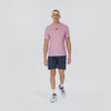 Adidas Men's Airchill Tee Pro in Semi Pink/Preloved Purple movie