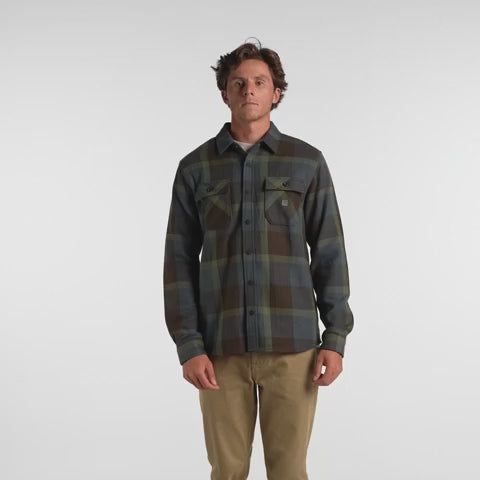 Men's Nordsman Cotton Long Sleeve Flannel, Roark Nordsman Cotton Long Sleeve Flannel 