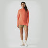 Smartwool Women's Merino Sun Hoodie in P35-Coral Reef movie