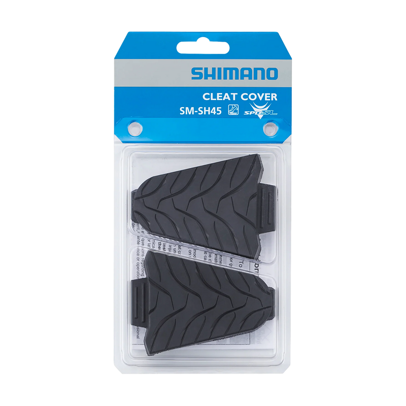 SH45 SPD-SL Cleats Covers (pair), Shimano SH45 SPD-SL Cleats Covers (pair) in package