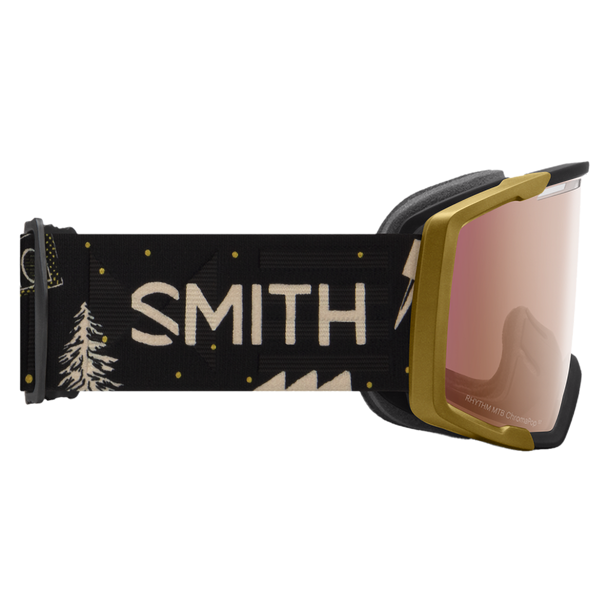 Smith Rhythm MTB Goggle AC | Iago Garay + ChromaPop Contrast Rose Flash Lens right