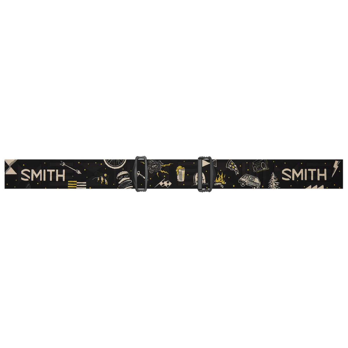 Smith Rhythm MTB Goggle AC | Iago Garay + ChromaPop Contrast Rose Flash Lens strap