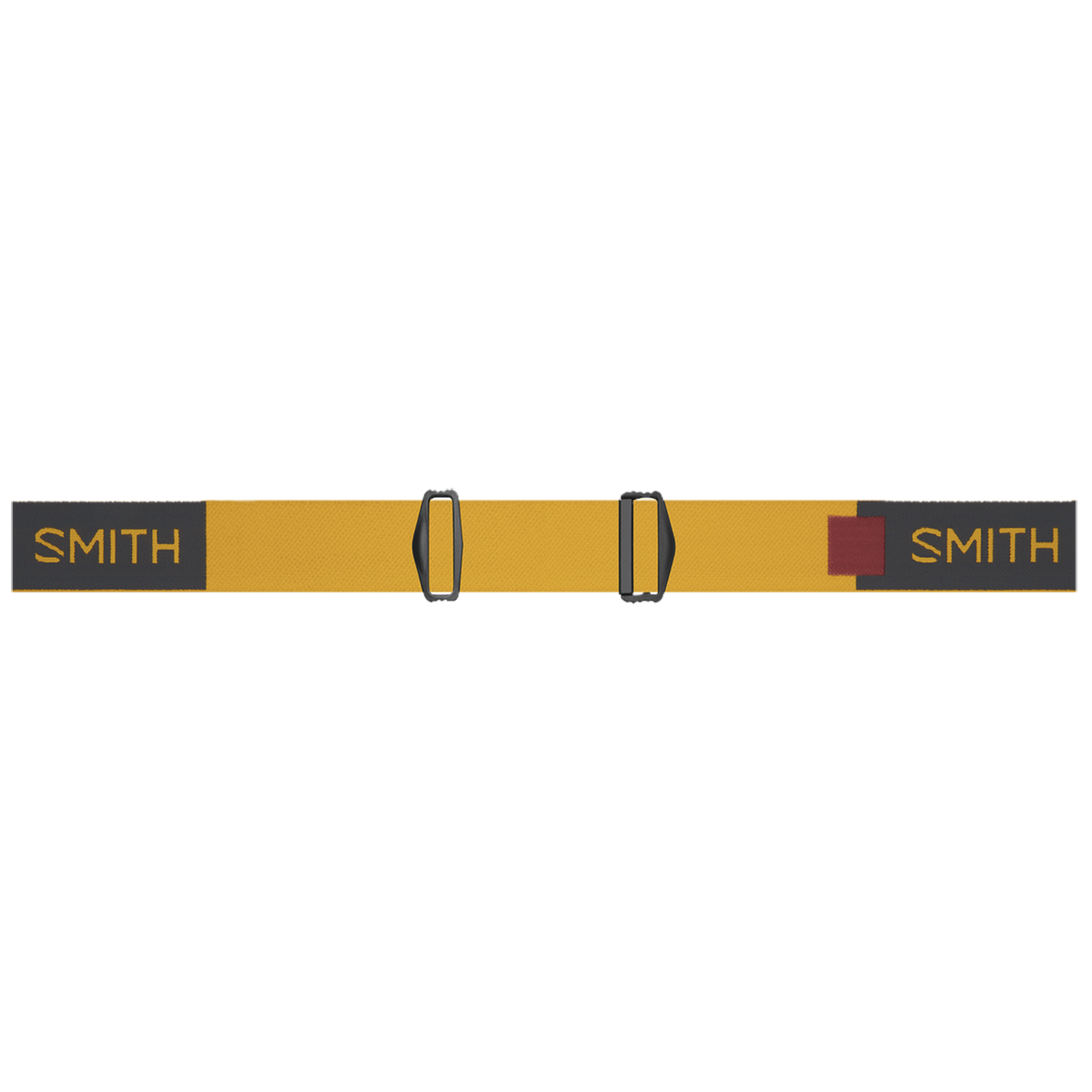 Smith Rhythm MTB Goggle Slate / Fools Gold + ChromaPop Everyday Red Mirror Lens strap