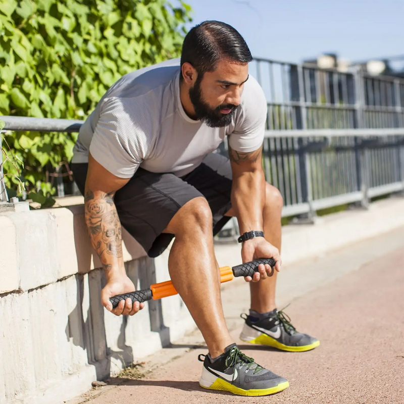 GRID STK Foam Roller, Trigger Point GRID STK Foam Roller with model