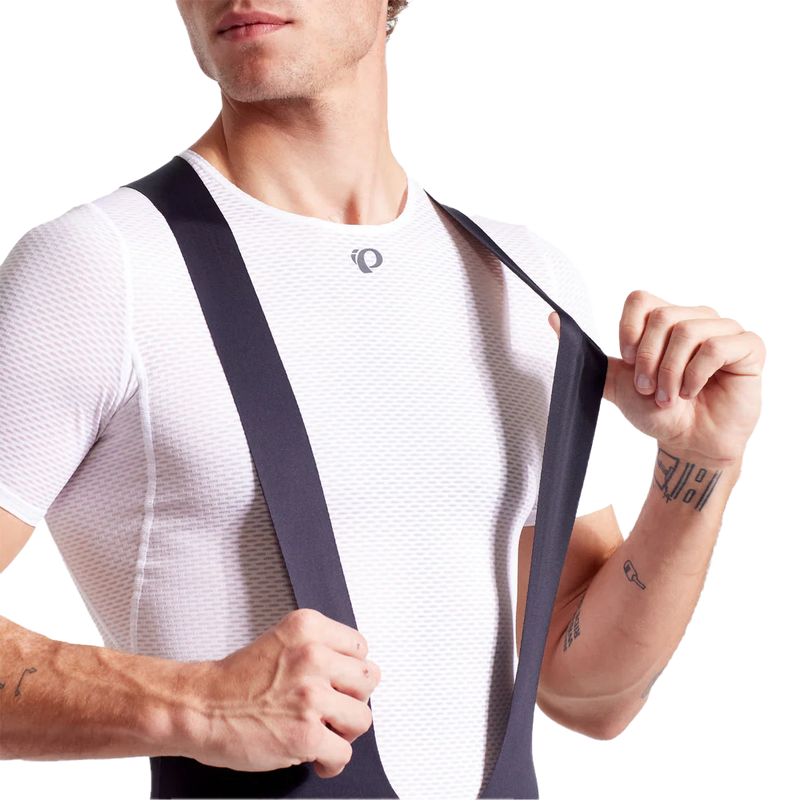 Men's Attack Air Bib Short, Pearl Izumi Men's Attack Air Bib Short 021-Black suspenders