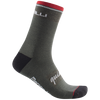 castelli Quindici Soft Merino Sock dark green