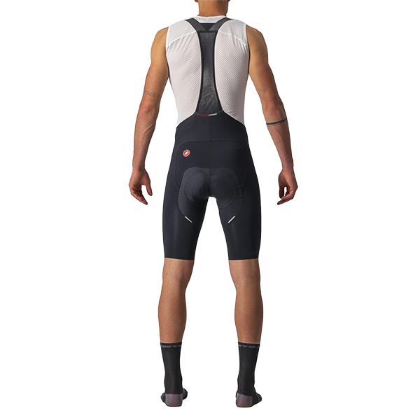Men's Free Aero RC Bibshort, Castelli Men's Free Aero RC Bibshort Black Alt View Back