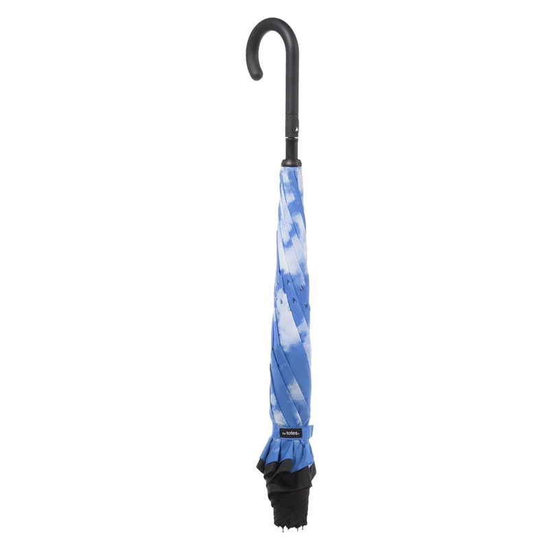 Inbrella Auto Close Inverted Umbrella, Totes Inbrella Auto Close Inverted Umbrella Clouds folded