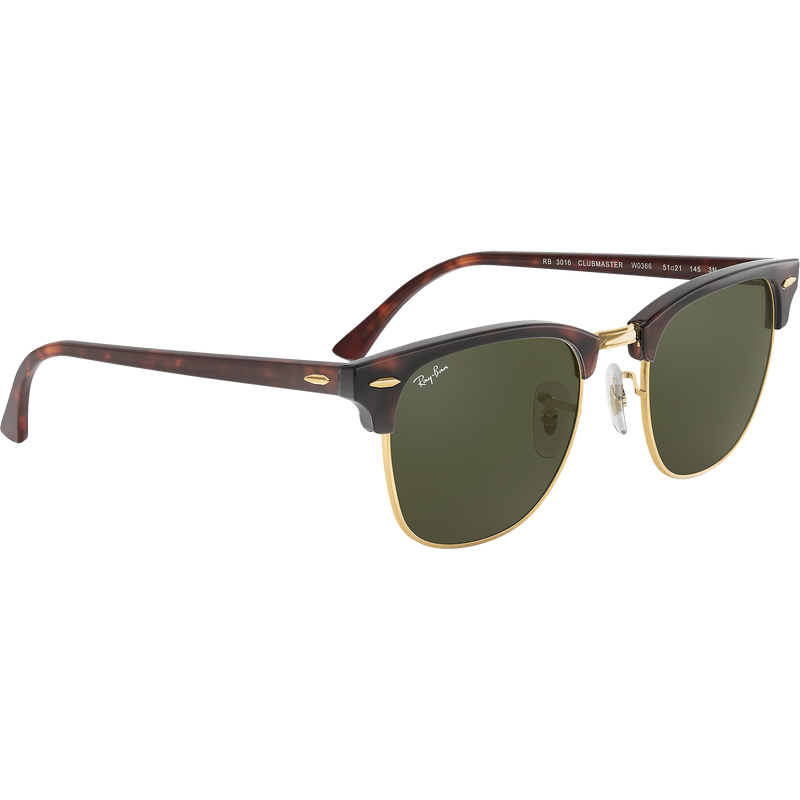 Club Master M - Tortoise/G-15 Green, Ray Ban Club Master M - Tortoise/G-15 Green