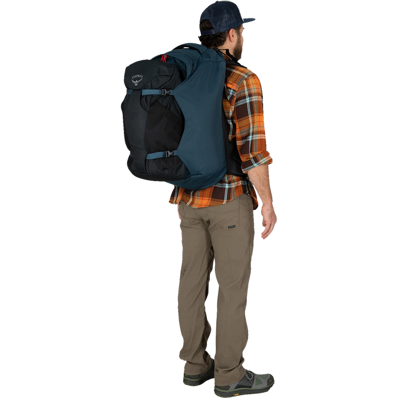 Farpoint 40, Osprey Farpoint 40 with daypack