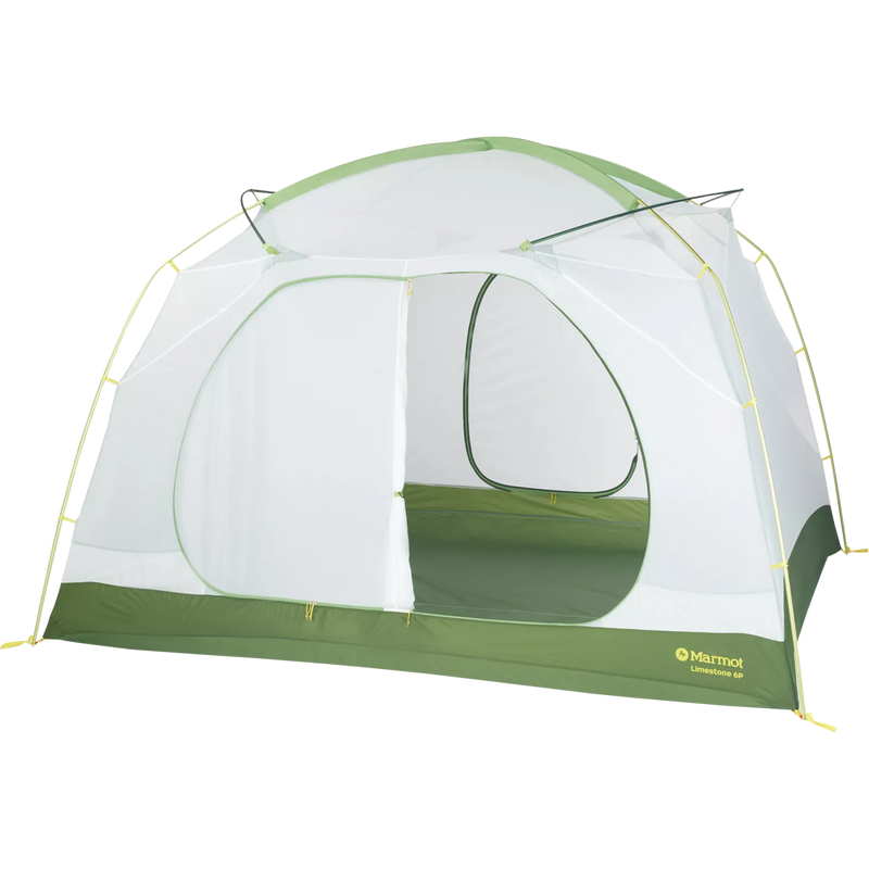 Limestone 6 Person Tent, Marmot Limestone 6P half open